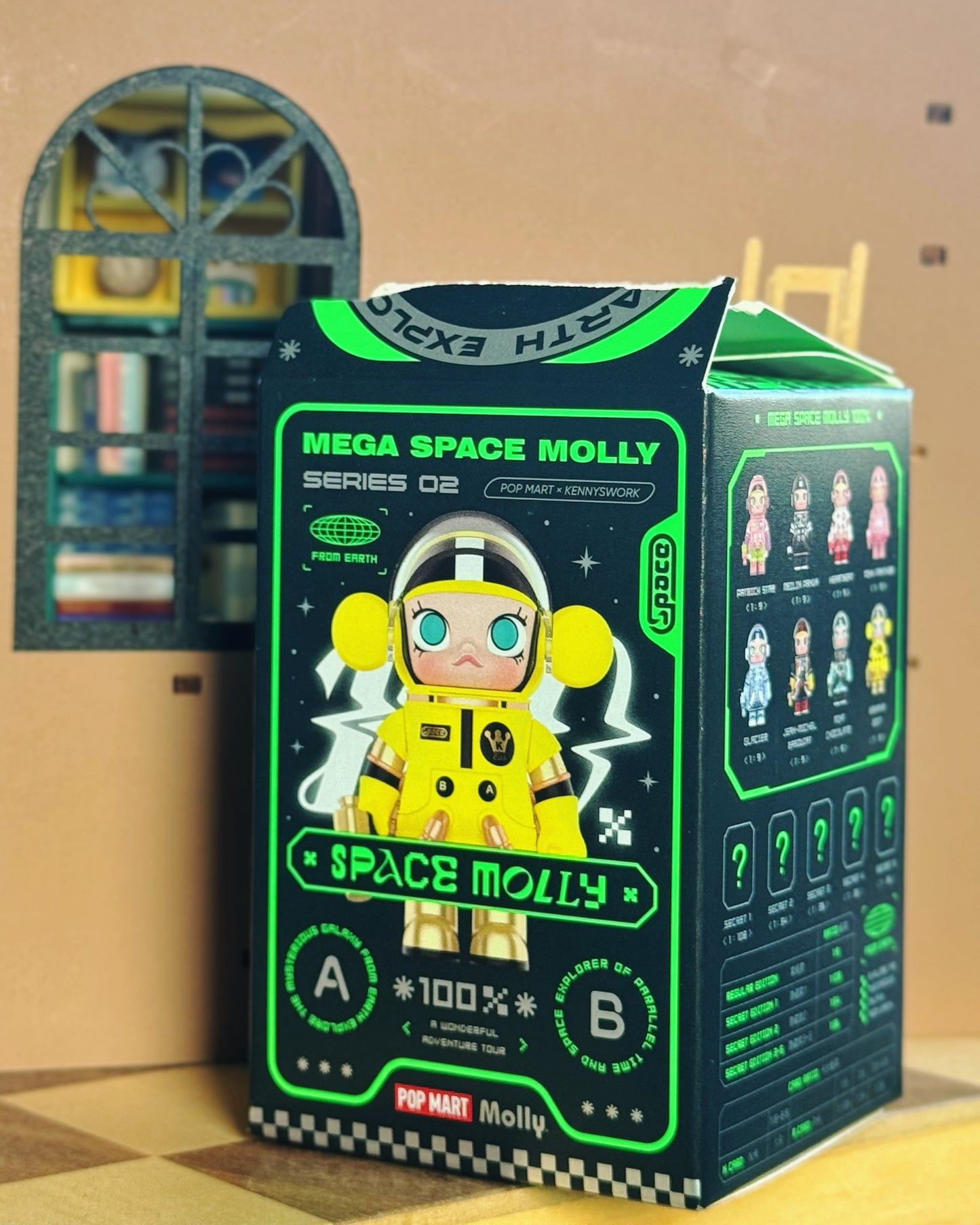 Mega Space Molly 100% Series 2 - Wish Bear (Secret n°5)