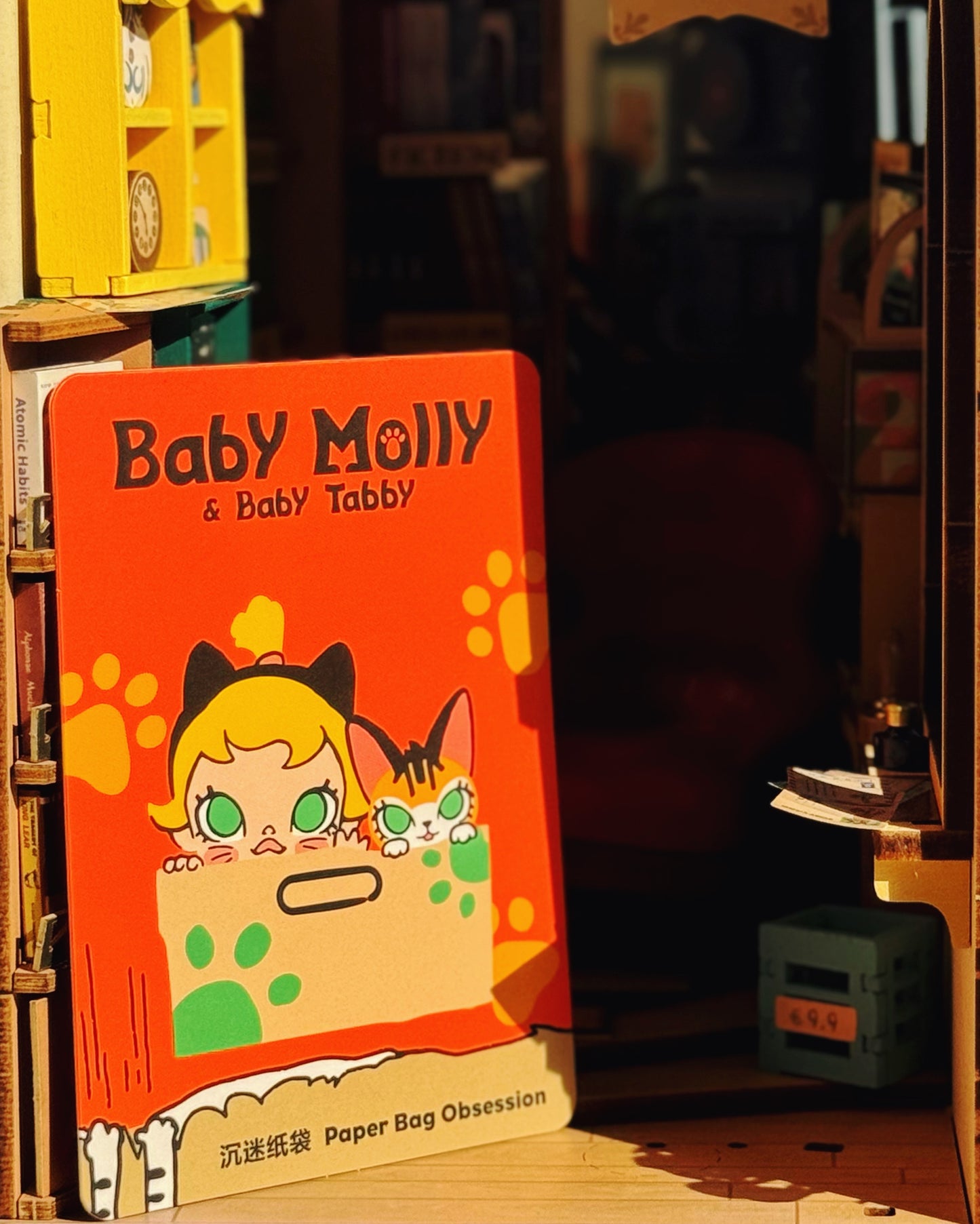 Baby Molly & Baby Tabby Series- Paper Bag Obsession