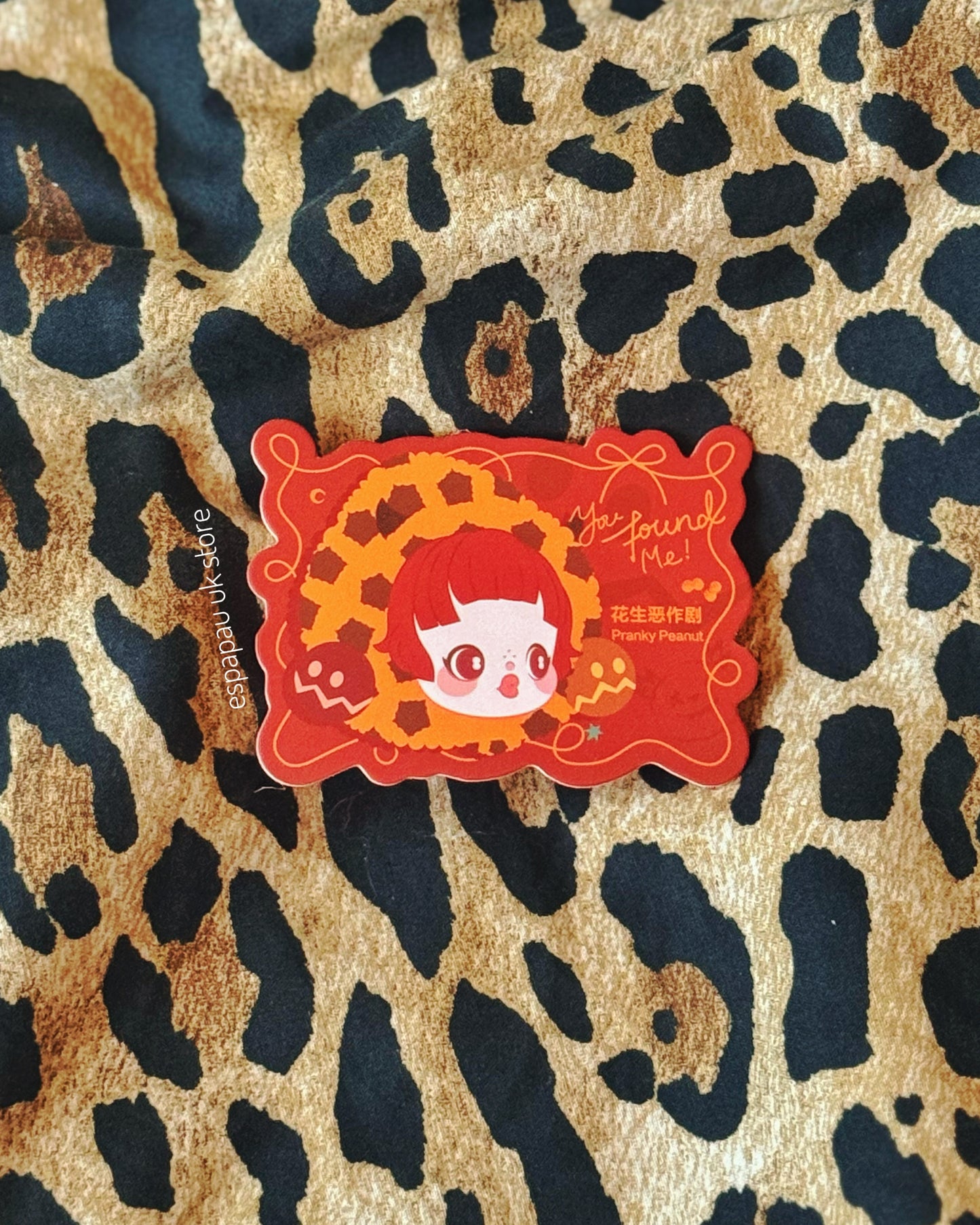 SKULLPANDA You Found Me! Series - Pranky Peanut & Phone Lanyard