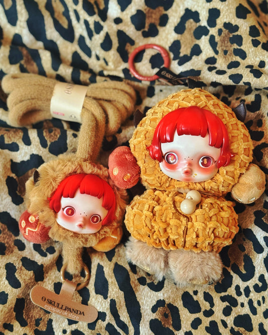 SKULLPANDA You Found Me! Series - Pranky Peanut & Phone Lanyard